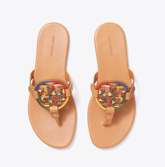 Tory Burch Enamel Miller Leather