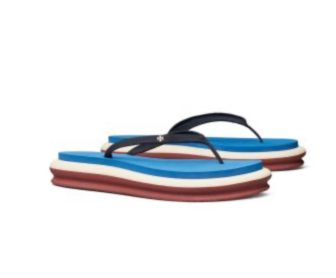 Tory Burch Layered Flip Flop