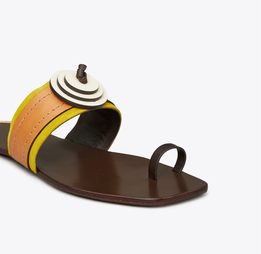 Tory Burch Artisanal Knot Slide