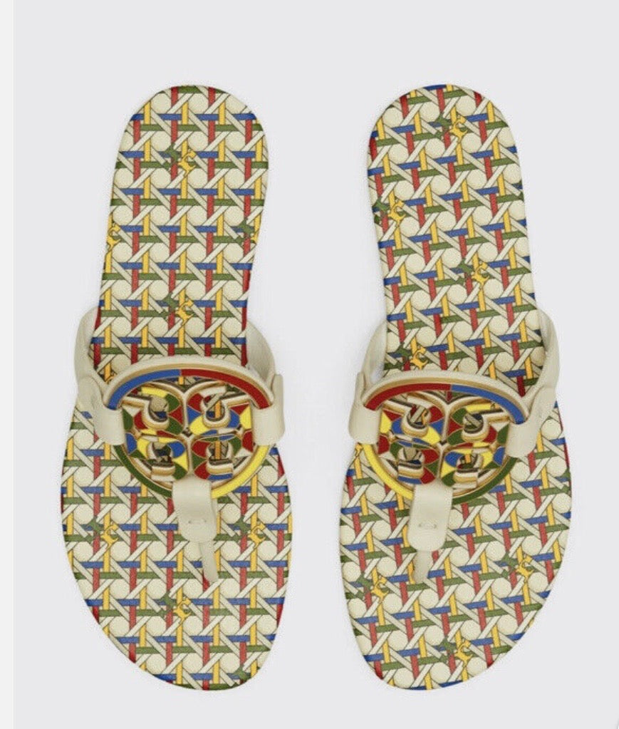 Tory Burch Enamel Miller Leather