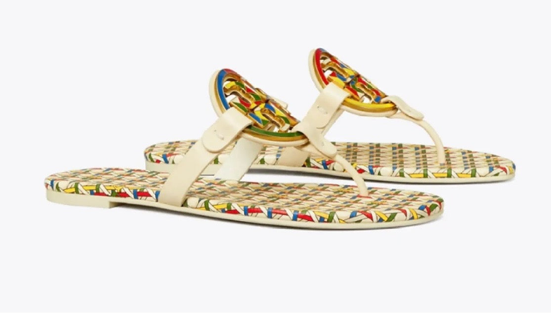 Tory Burch Enamel Miller Leather