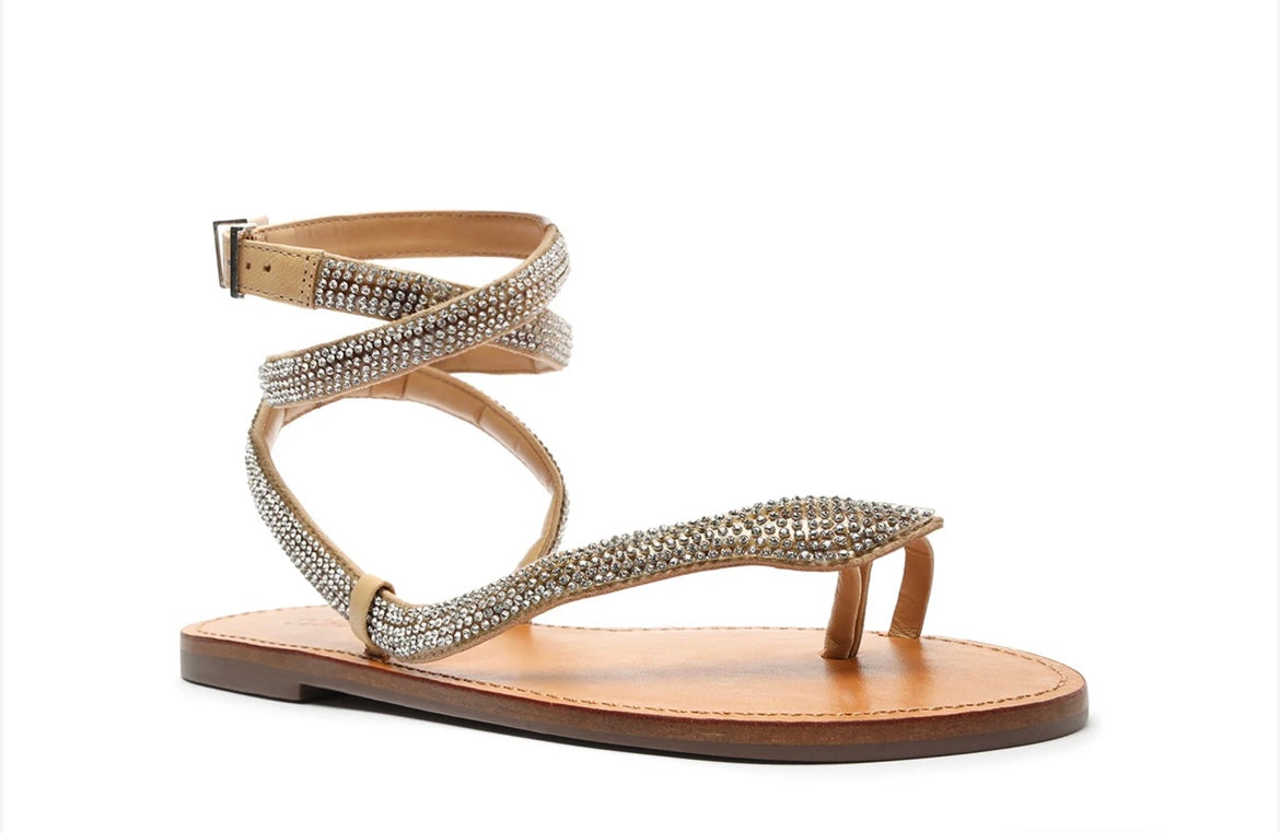 SCHUTZ Courtney Crystal Sandal